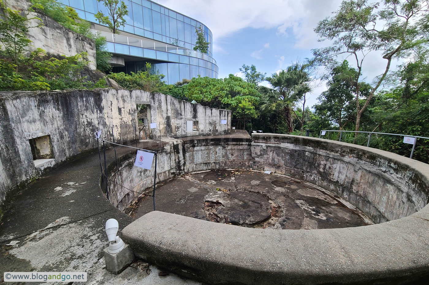 Mount Davis Battery - Jubilee Battery Close Up